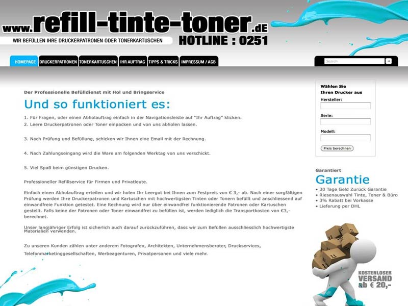 Webshop - Tinten Refill